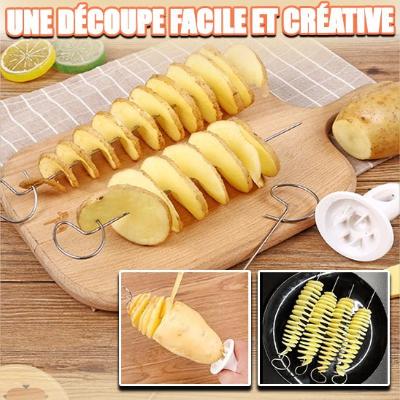 Coupe pomme de terre spirale - Cuisine rapide