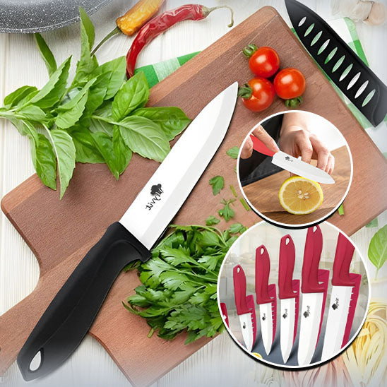 Couteaux céramique-CuisineRapide™