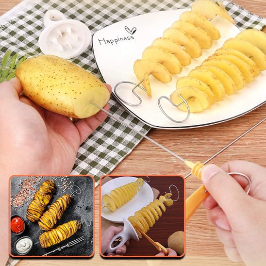 Coupe pomme de terre spirale - Cuisine rapide